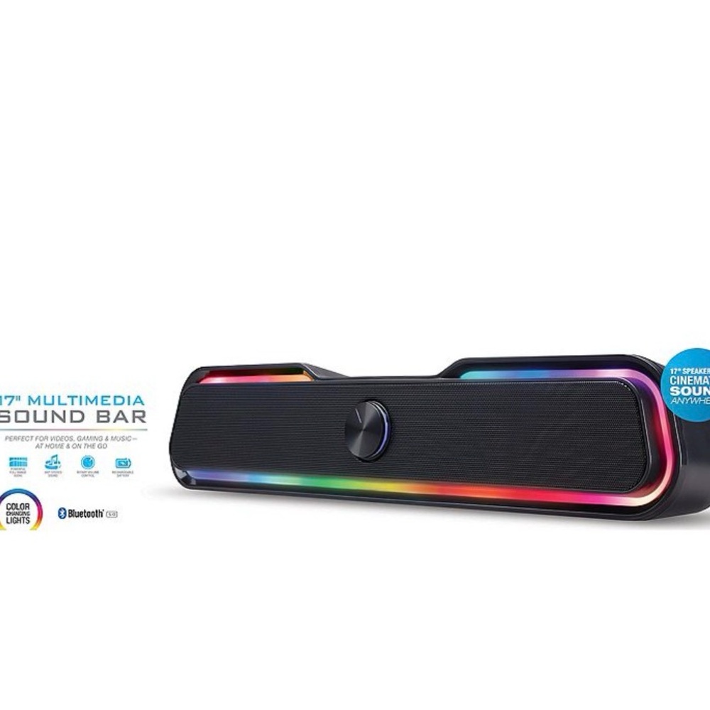 iLIVE 17" Multi-Media Light Up Soundbar